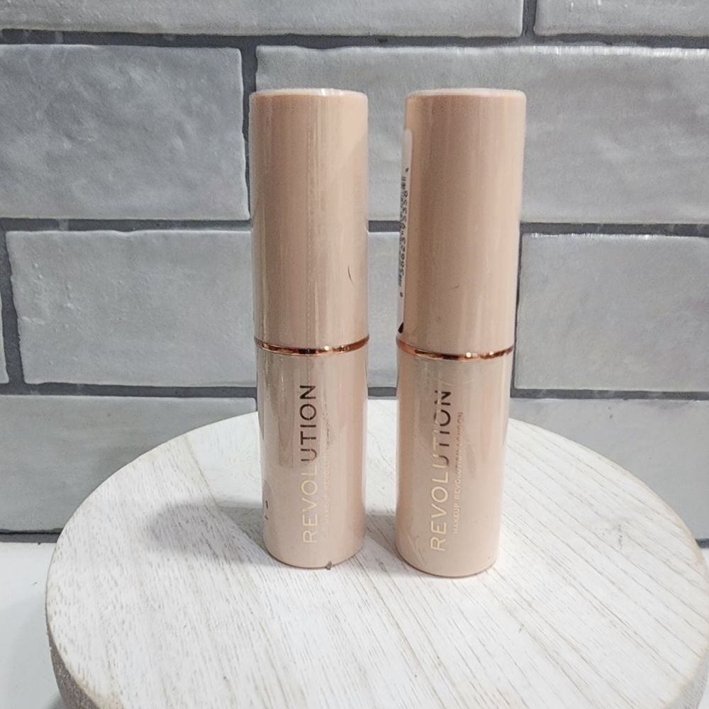 REVOLUTION F3 - Fair. Fast Base Stick Foundation. Lot of 2.